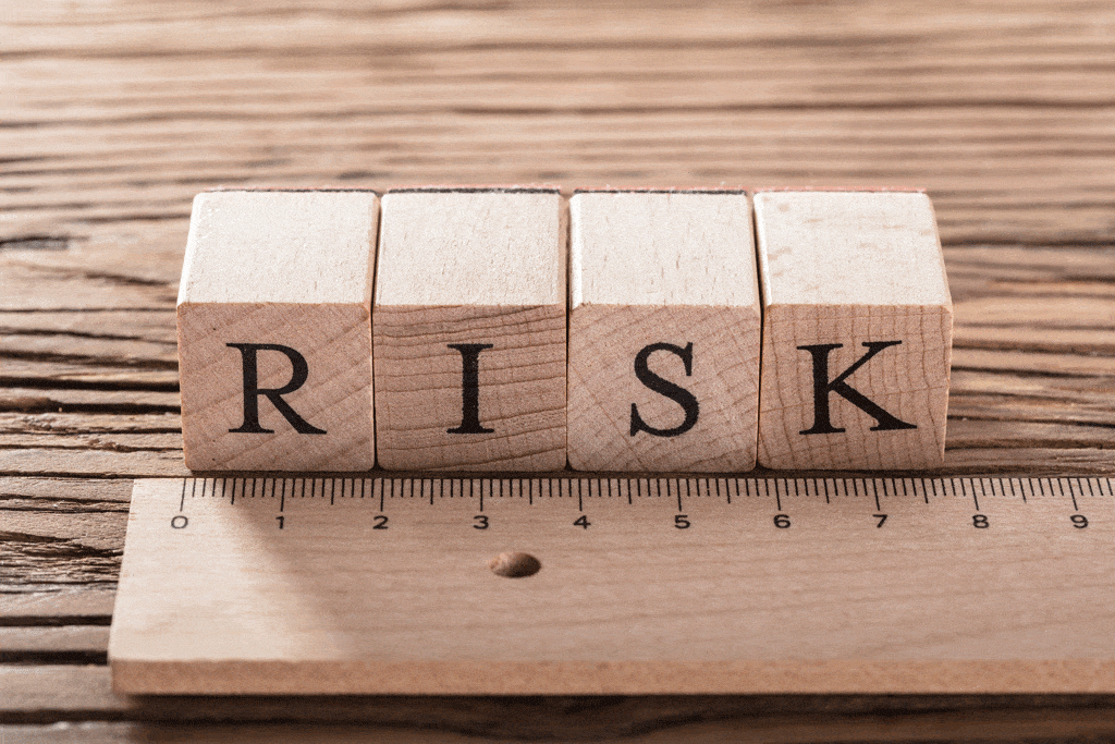 the word risk on wooden blocks water line repair myrtle beach sc conway sc