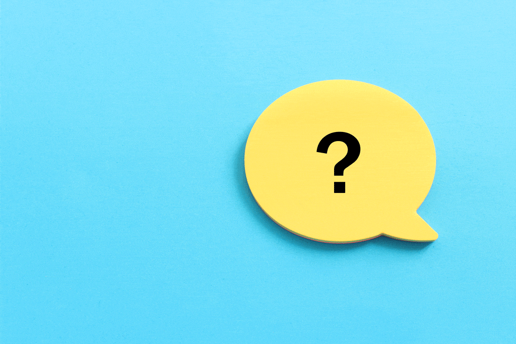 question mark in a yellow bubble with a black question mark and a blue background bathtubs & showers myrtle beach sc conway sc