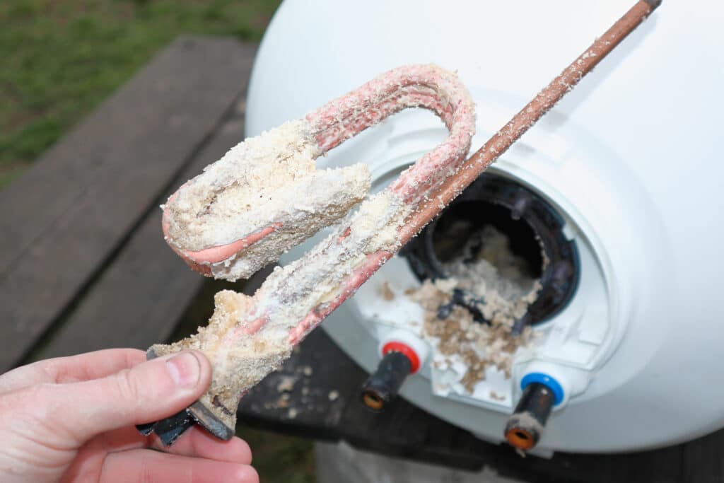 Water Heater Scale Build-up